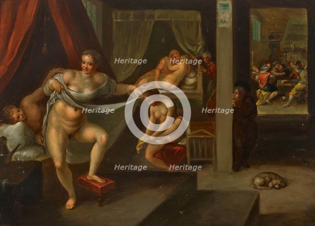 The house of desires, 17th century. Creator: Anon.