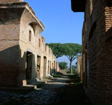 The House of Diana in the Roman port of Ostia, 2nd century
