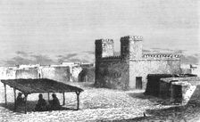 'The House of El Hadj at Dianghirte; Journey from the Senegal to the Niger 1875. Creator: Unknown