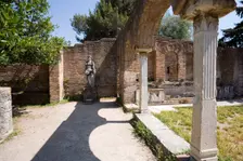 The House of Fortuna of the Grain Supply (Fortuna Annonaria), Ostia Antica, Italy. Creator: Samuel Magal
