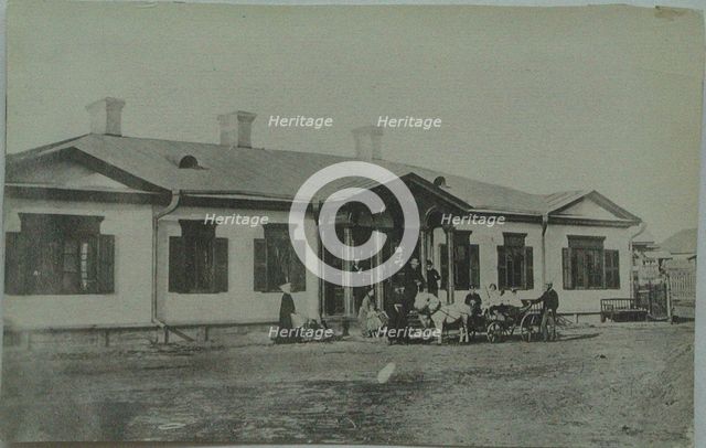 The House of Pyotr Ilyich Tchaikovsky in Kamenka, where he worked in 1860-1870s, 1870s.