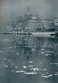 The House of Parliament, Budapest c1932. Artist: Rudolf Balogh