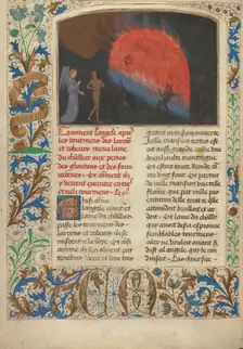The House of Phristinus; Les Visions du chevalier Tondal, 1475. Creator: Simon Marmion