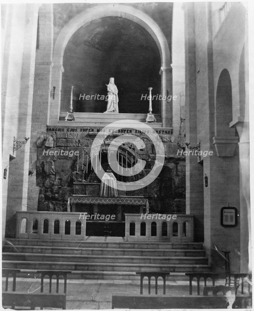 The House of Pilate. Church of Ecce Homo, Between 1860 and 1880.
