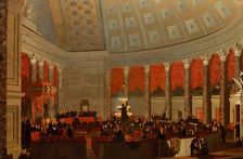 The House of Representatives, 1822, probably reworked 1823. Creator: Samuel Finley Breese Morse