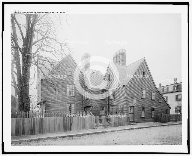 The House of Seven Gables, Salem, Mass., c.between 1900 and 1910. Creator: Unknown.