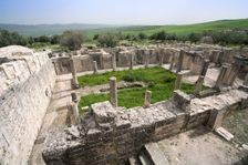 The House of the Trefoil, Dougga (Thugga), Tunisia. Creator: Samuel Magal