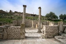 The House of the Trefoil, Dougga (Thugga), Tunisia. Creator: Samuel Magal