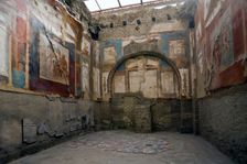 The House of the Augustales, Herculaneum, Italy. Creator: Samuel Magal