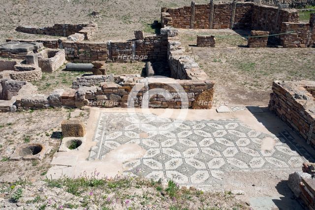 The House of the Dressed Animals, Thuburbo Maius, Tunisia. Creator: Samuel Magal.