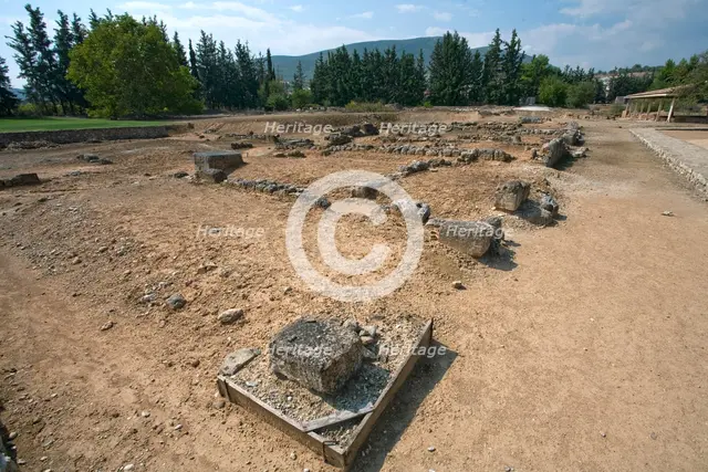The House of the Hellanodikai, Nemea, Greece. Creator: Samuel Magal.