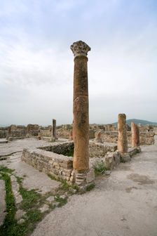 The House of the Hunting Scene, Bulla Regia, Tunisia. Creator: Samuel Magal