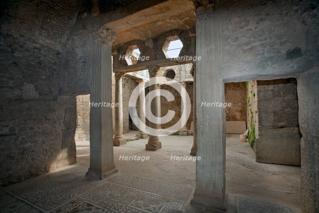 The House of the Hunting Scene, Bulla Regia, Tunisia. Creator: Samuel Magal.