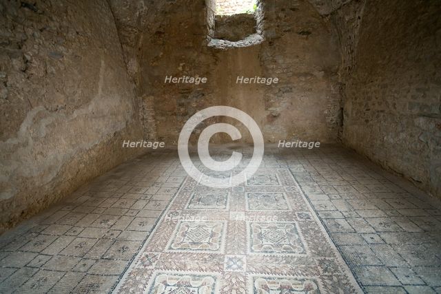The House of the Hunting Scene, Bulla Regia, Tunisia. Creator: Samuel Magal.