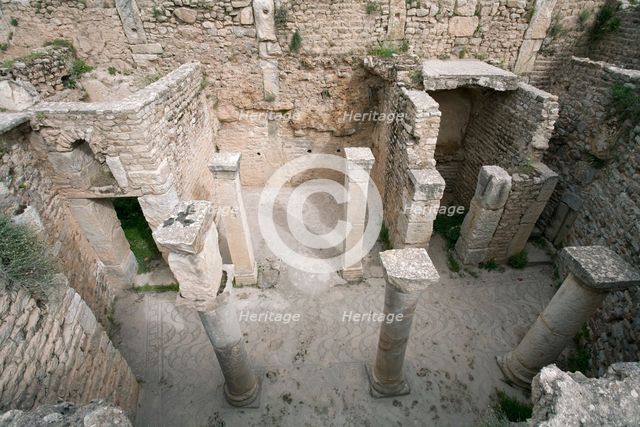 The House of the Hunting Scene, Bulla Regia, Tunisia. Creator: Samuel Magal.