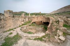 The House of the Hunting Scene, Bulla Regia, Tunisia. Creator: Samuel Magal