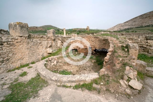 The House of the Hunting Scene, Bulla Regia, Tunisia. Creator: Samuel Magal.