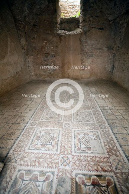 The House of the Hunting Scene, Bulla Regia, Tunisia. Creator: Samuel Magal.