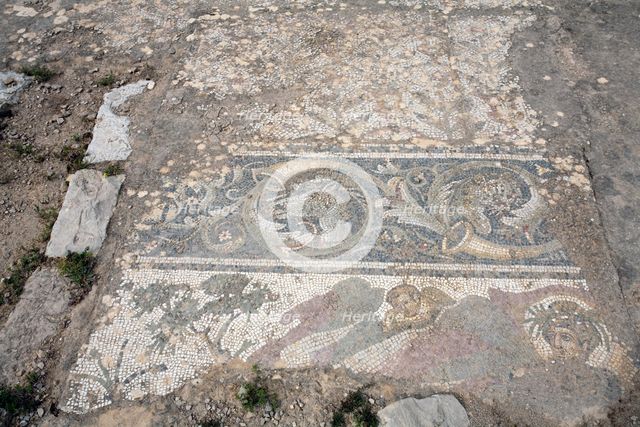 The House of the Hunting Scene, Bulla Regia, Tunisia. Creator: Samuel Magal.