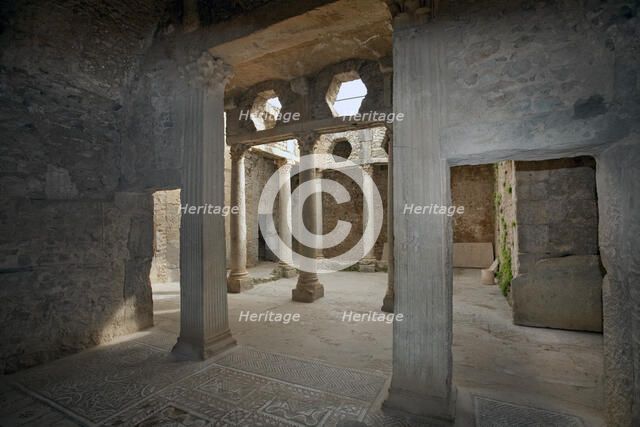 The House of the Hunting Scene, Bulla Regia, Tunisia. Artist: Samuel Magal