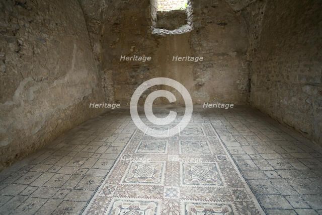 The House of the Hunting Scene, Bulla Regia, Tunisia. Artist: Samuel Magal