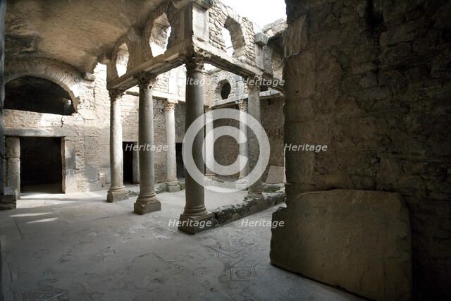 The House of the Hunting Scene, Bulla Regia, Tunisia. Artist: Samuel Magal