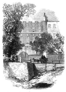 The house of the late Daniel Maclise, R.A., in Cheyne-Walk, Chelsea, 1870. Creator: Unknown
