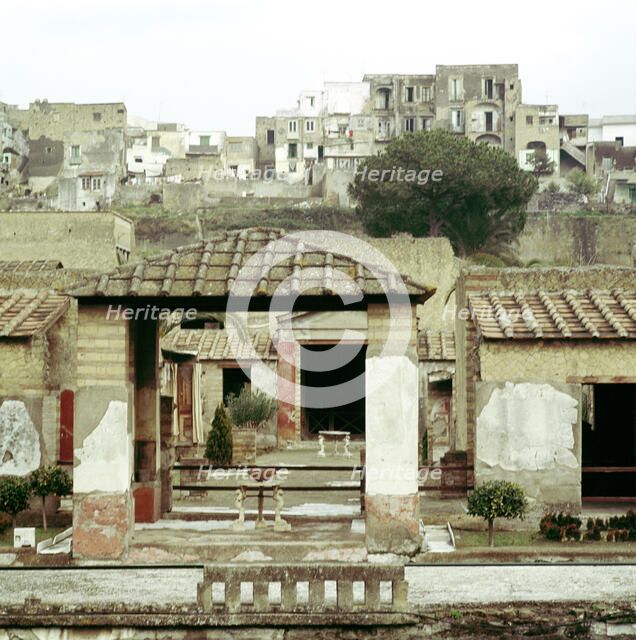 The House of the Stags, Herculaneum, Italy. Artist: Unknown