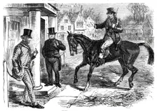 "The House on Fire on Christmas Eve", 1860. Creator: Joseph Swain