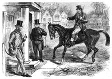 "The House on Fire on Christmas Eve", 1860. Creator: Joseph Swain