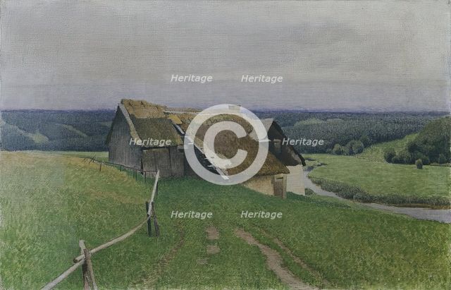The house on top, 1904. Creator: Ferdinand Brunner.