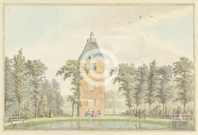 The house at Maarssen, noon, 1757-1822. Creator: Hermanus Petrus Schouten.