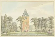 The house at Maarssen, noon, 1757-1822. Creator: Hermanus Petrus Schouten