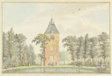 The house at Maarssen, noon, 1757-1822. Creator: Hermanus Petrus Schouten
