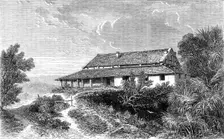 The house, at Dhurumsalla, in which the Earl of Elgin, Governor-General of India, died, 1864. Creator: Unknown