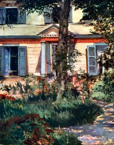 The House at Rueil 1882 (1926).Artist: Edouard Manet