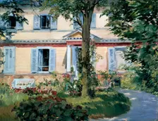 The House at Rueil, 1882. Artist: Manet, Édouard (1832-1883)