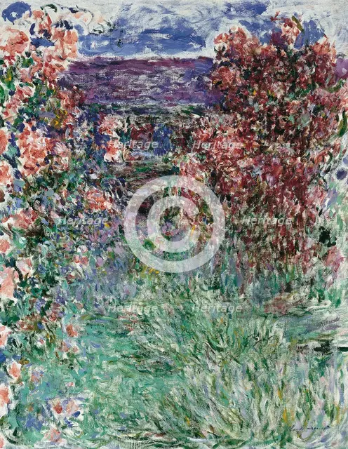 The House among the Roses, 1925. Artist: Monet, Claude (1840-1926)