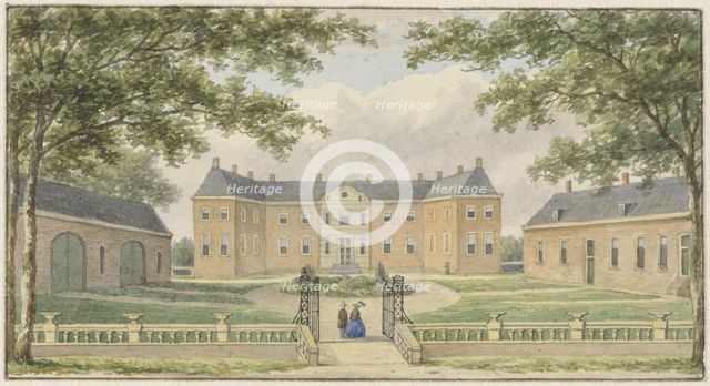 The House Ampsen, near Lochem, 1825-1879. Creator: Christianus Hendricus Hein.
