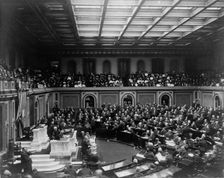 The House called to order--Opening of 59th Congress, 1906. Creator: Frances Benjamin Johnston