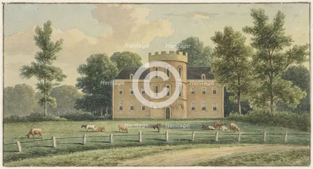 The house De Wildenborch, near Lochem, 1825-1879. Creator: Christianus Hendricus Hein.