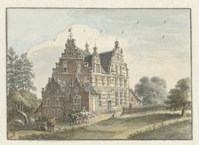 The house Den Dam near Zutphen, 1748. Creator: Jan de Beyer