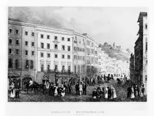 The house in Salzburg in which Mozart was born in 1791, (mid 19th century)
