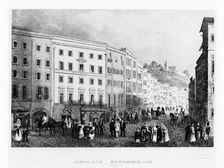 The house in Salzburg in which Mozart was born in 1791, (mid 19th century)