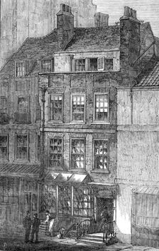 The house in which Pope was born, 1872. Creator: Unknown