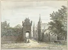 The house in Zuylen, 1748. Creator: Jacob van Liender
