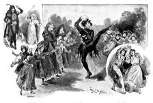 "The House that Jack Built" at the Opéra Comique..., 1895. Creators: George Meisenbach, Raymond Potter