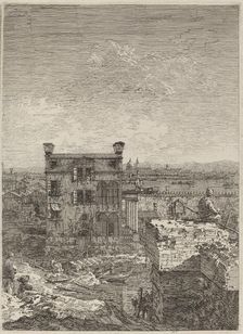 The House with the Peristyle, 1741. Creator: Canaletto