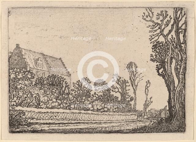 The House with the Stepped Gable, 1621. Creator: Willem Pietersz. Buytewech.