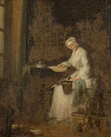 The Housekeeper, mid-late 18th century. Creator: Jean-Simeon Chardin